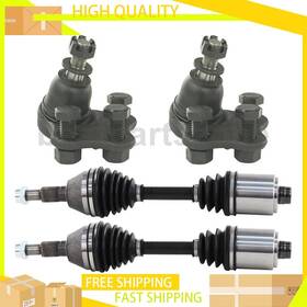 Zonem250212024696 Mevotech Original Grade Trakmotive 4 Front Lower Ball Joint Cv Axle Joints Fits 2004 2005 Chevrolet Classic