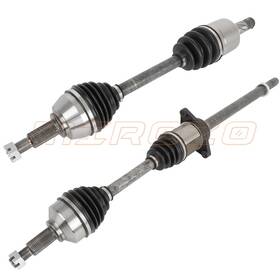 Mirror-zone 13399449 1 Pair Front Left And Right Side Cv Axles For Nissan Murano 2009-2014 V6 3.5l Fwd