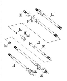 05017907aa Mopar Genuine Axle Shaft Bushing