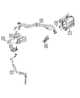 52030105ab Mopar Genuine Vent