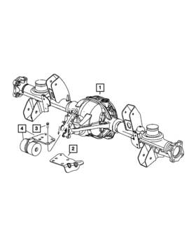 52114082ac Mopar Genuine Axle Damper
