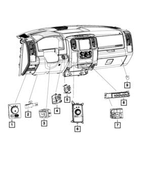 68142283af Mopar Genuine Axle Lock Switch
