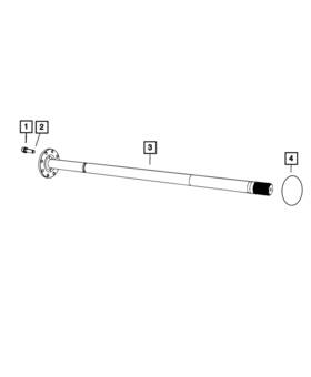 68454743aa Mopar Genuine O Ring