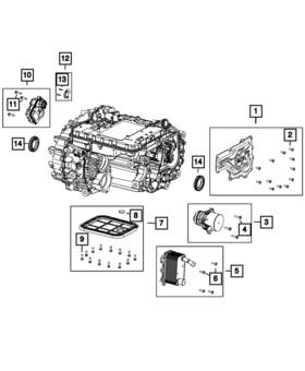 68578198aa Mopar Genuine Differential Seal