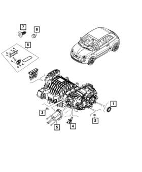 68654911aa Mopar Genuine Output Seal