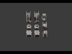 P5160042 Mopar Genuine Axle Mounting Bracket Kit