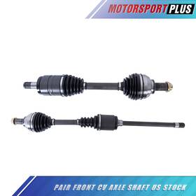 M073021022f Motorsportplus Pair Driver And Passenger Side Front Cv Axle Shaft For 2001-2005 Bmw 325xi 330xi