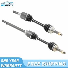 M073033034g2 Mulparts New Awd Pair Front Cv Axle Shaft For 08-13 Nissan Rogue 14-15 Select 2.5l