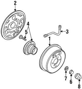 40264-f6600 Nissan Genuine Hub Assembly Washer