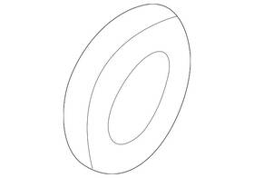 43252-vw000 Nissan Genuine Oil Seal