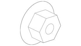 43262-1ha1a Nissan Genuine Lock Nut