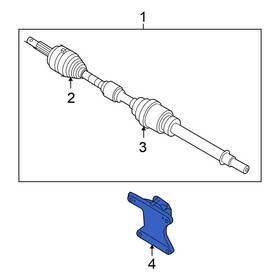 39774ja01a Nissan Oe For Altima 07-10 Front Cv Axle Shaft Carrier Bearing