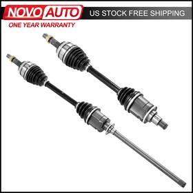 M073025026-c Novoauto Front Driver And Passenger Cv Axle Assy For 2008-13 Toyota Highlander 3.5l Awd