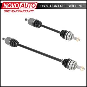 M073038039-c Novoauto 2x Front Cv Axle Shaft Assembly For 2003-2007 Honda Accord L4 2.4l Auto Trans