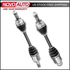 M073065066-c Novoauto Set 2 Fwd Front Cv Axle Shafts For Mazda 3 /3 Sport 5 Manual Trans