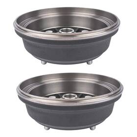 41038-0034 Oe Quality Pair Front Brake Drums For Kawasaki Mule 3000 3010 4000 4010 Kaf620 4x4 Diesel
