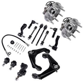 K6693 Oe Quality Front Wheel Hub Bearing Control Arm Suspension Kit For Chevy Silverado 2500 Gmc