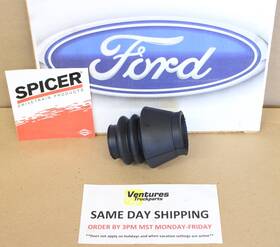 72043-1x Oem Dana Spicer 1980-1997 Ford F250 4x4 50 Ifs Ttb Front Axle Shaft Slip Yoke Boot 40929