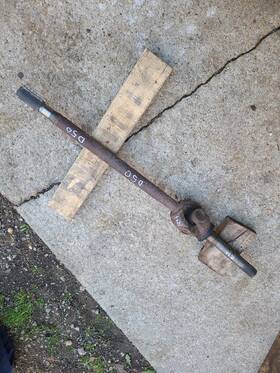 74445-1x Oem Dana Spicer Ford F250 Ttb Right Rh Passenger Front Axle Shaft 80-97 Good U-joint 50