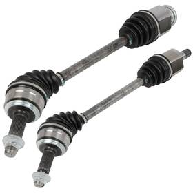 13186523 Pickoor 2x Cv Axle Shafts Front For Acura Mdx 3.7l 2007-2009 Honda Pilot 3.5l 2009-2011