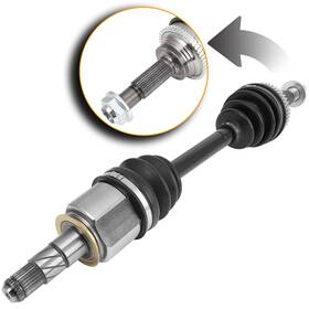 Pu16180102mp Pumpmart For Infiniti G25 11-12 G35 04-08 Front Right Cv Axle Shaft
