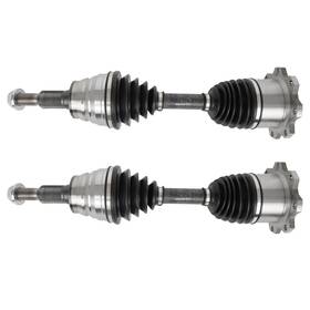 Ncv10017 Qualitiparts 12901604 Front Left And Right Cv Axles For Chevrolet Silverado 2500 Hd 6.6l 15-20