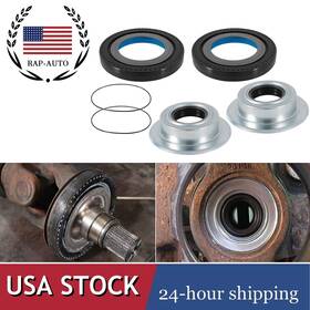 Raqp1241 Ra-auto Front Axle Seal And O-ring Dust Seals Kit For 2005-2014 Ford F250 F350 Superduty