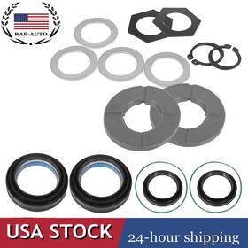 Raqp1249-1474 Ra-auto Front Axle Knuckle Tube Seal Kit &thrust Washer Snap Ring For Ford Excursion