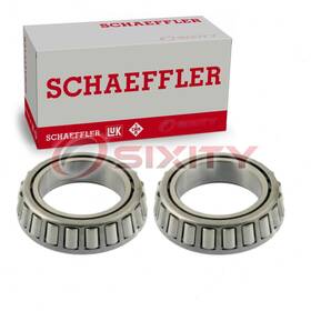 Sx-md9y Schaeffler 2 Pc Rear Axle Shaft Bearings For 1974 Aston Martin Vantage Ms