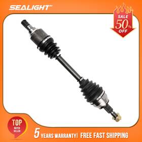 66-2334 Sealight 662334 Front Cv Axle Shaft For Ford Focus L4 2l 2012-2016 2017-2018 With Nut