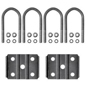 B0bjk4v4gd Sparkwhiz Trailer U Bolt Kit 5-1/2 Inch For 3 500 Lb Axle 1pack Black