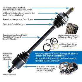 Ka-86045 Surtrack For Kia Seltos 2021-2022 Front Passenger Side Cv Axle Shaft