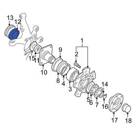 0928335052 Suzuki Oe 928335052 For Grand Vitara 1999-2013 Front Drive Axle Shaft Seal