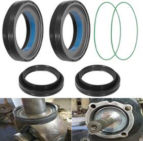 Svqp1249 Sv-motor For 98-04 Ford F250 F350 Superduty Dana 50 And 60 Front Axle Knuckle Tube Seal Set