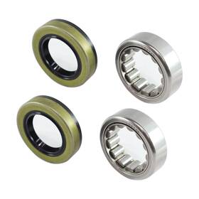 Kingot001556 Telfair 2 Set Axle Bearing Seal Kit 5707 R1563 Fits Che-vy Camaro Caprice 10 And 12 Bolt