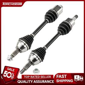 662172 Torchbeam Cv Axle Shaft Assembly Front For Ford Focus 2006-2011 2.0l 2006-2007 2.3l Pair