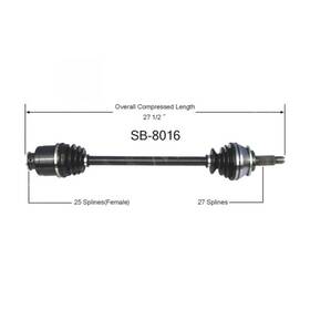 7atp20231026a0652 Trakmotive Rear Right Cv Axle Shaft Joints For Subaru Svx