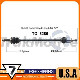 7ats2105231127319 Trakmotive Front Passenger Side Cv Axle Shaft Joint For Scion Iq 2013 2012