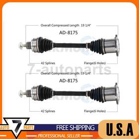 7ats241023002613 Trakmotive Front Left Right Cv Axle Shaft Fits 2013-2017 Audi Q5