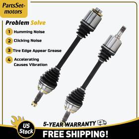 Askany230826tra0131a Trakmotive For 1991-92 Msbhy 3000gt Dodge Stealth 2wd Manual Pair Front Cv Half Shaft Axle