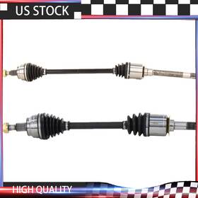 Carpshop20131213bp206 Trakmotive Front Cv Joint Axle Shaft 2 X Fits 2010-2012 Mercedes-benz Gl350 Awd