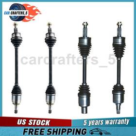 Ccft250619185368 Trakmotive 4 Front Rear Cv Axle Shaft For Dodge Charger 3.6l Awd 2015 2016