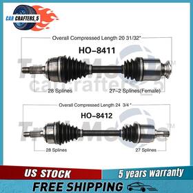 Ccft250619212658 Trakmotive 2 Front Cv Axle Shaft For Honda Civic 2.4l 2012-2015