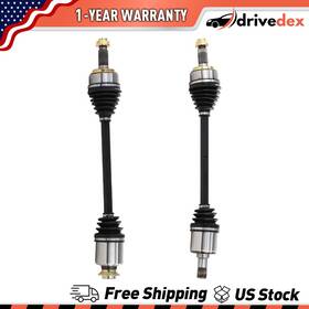 Trakmotive Dvdx20260108-fz5584 2 Front Cv Joints Axle Shaft Shafts For Honda Ridgeline 2006-2014