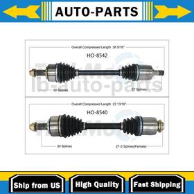 Lapa201026110961-cd Trakmotive For Honda Accord 2015-2017 2x Front Left Right Cv Axle Shaft