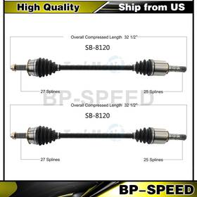 Ltcszfz20250804-176 Trakmotive Front Cv Axle Shaft Joint For Subaru Legacy 2019 2018 2017 2016 2015
