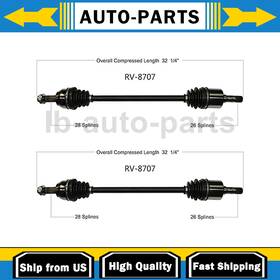 Qyfix08272025b1232 Trakmotive Fits Land Rover Lr2 2x Cv Axle Shaft Rear Left Right