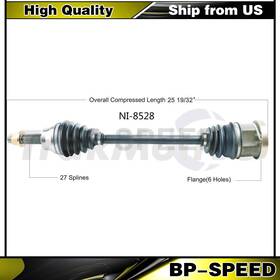Zonebpspd210320585961 Trakmotive Front Cv Axle Shaft Joint Left Fits 2009 Nissan Gt-r 2010