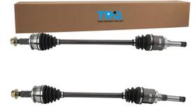 Csa36009 Trq Rear Cv Axle Assembly Set For 2010-2019 Buick Lacrosse Regal Cadillac Xts
