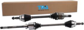 Csa59698 Trq Front Cv Axle Shaft Assembly Set Compatible With 17-20 Sienna
